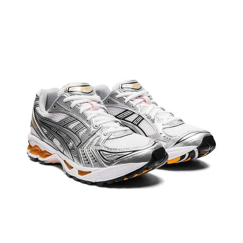 Asics Gel Kayano 14 White Pure Sliver Orange-2