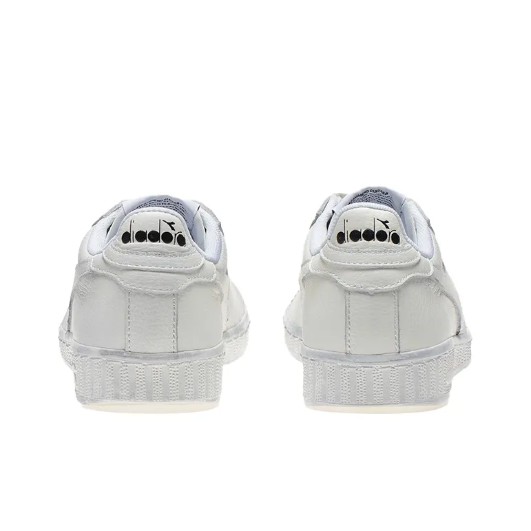 diadora Game L Low Waxed 'Triple White'-3