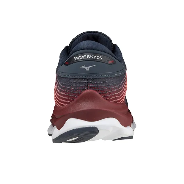 Mizuno Wave Sky 5 'Blue Red' Women's-3