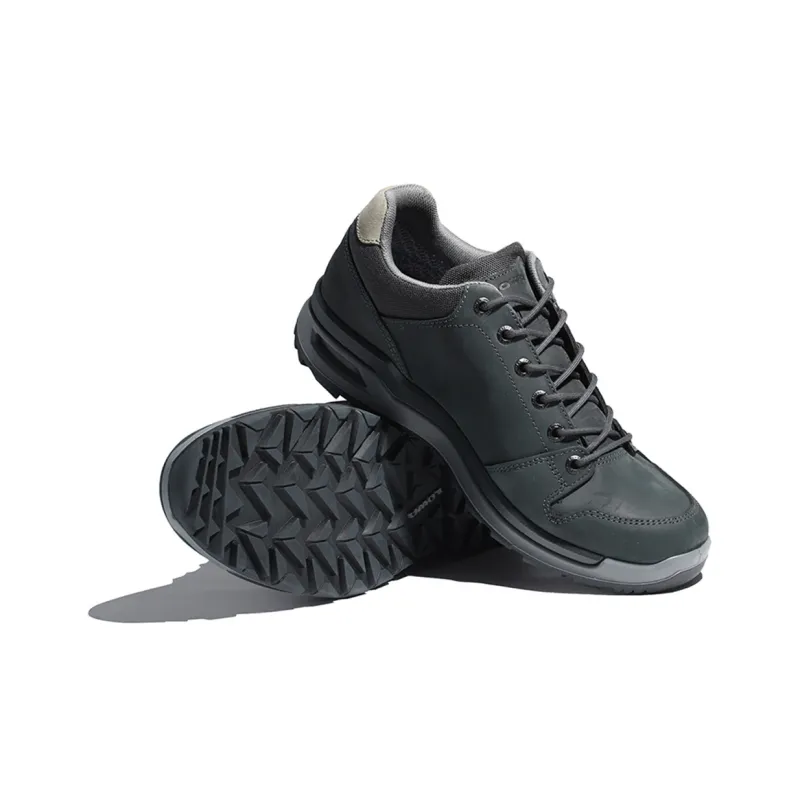 Lowa Hiking / Trekking Shoes Unisex Low Top Smoke Gray-3