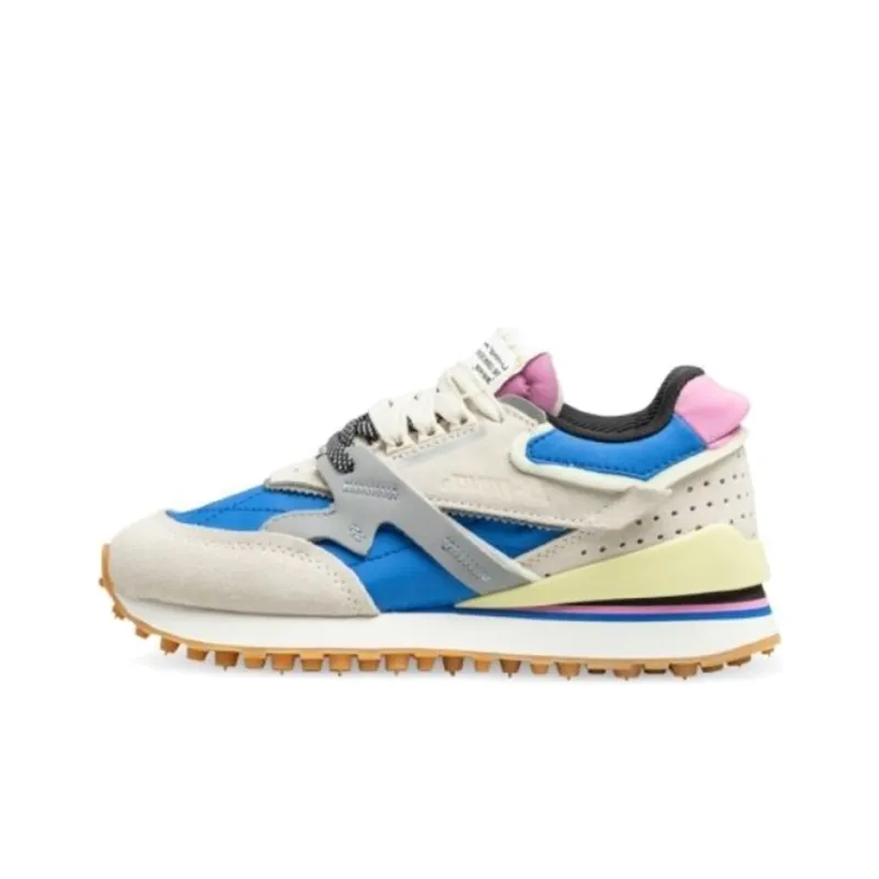 LiNing 001 Running Shoes Women's Low Top White/Gray/Blue-0