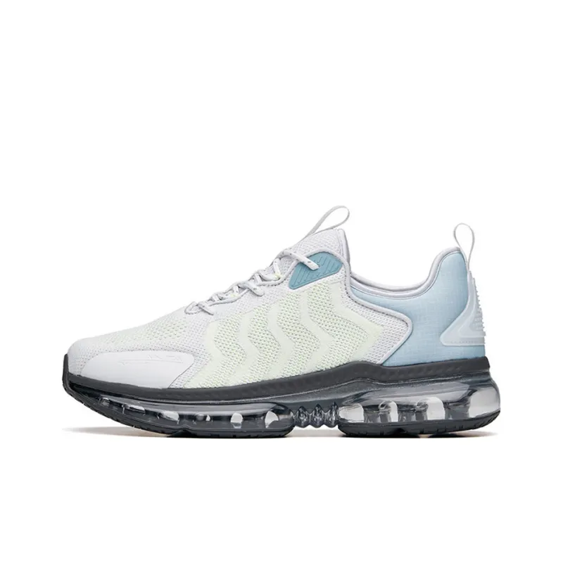 Anta Running Collection Cushioning, Slip Resistant, Breathable Coverage Low Top Running Shoes Men's Light Blue-0
