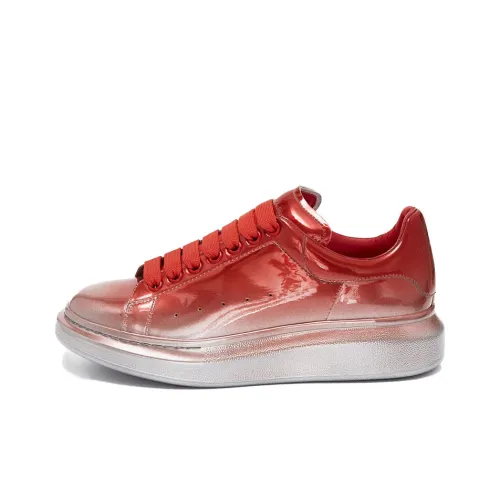 Alexander McQueen Oversized Sneaker 'Silver Red'