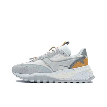 LINING Wu Xing Running Shoes Women's Low Top Light Ancient Yellow/Microcrystalline Gray