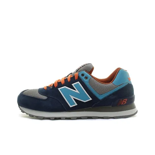 New Balance 574 Out East Cadet Blue Orange Tan