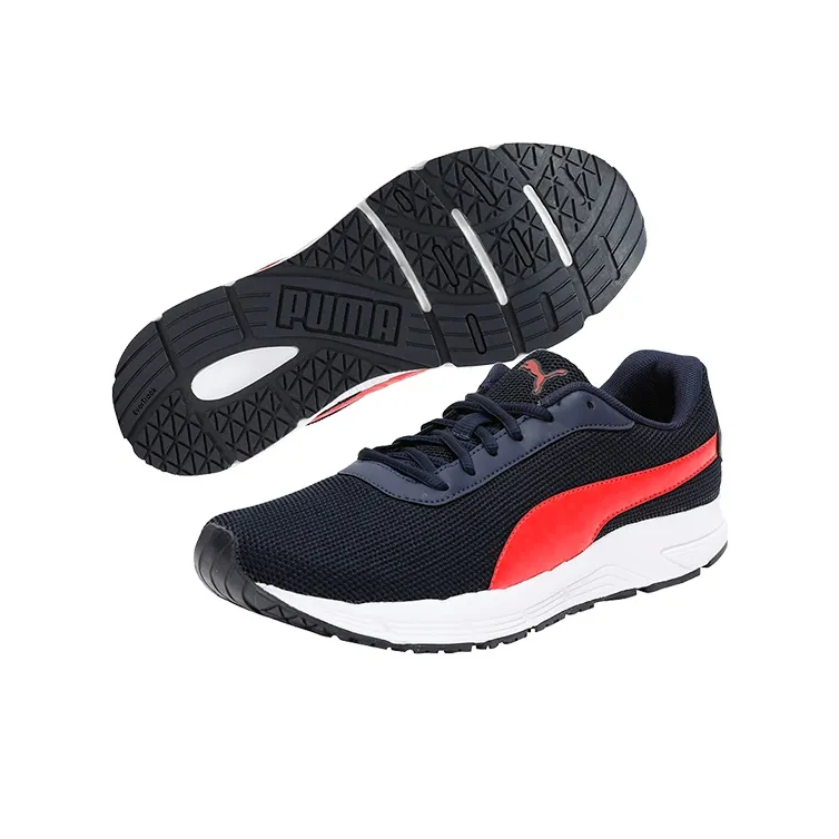 PUMA Valor Mu Idp Low Top Black/White/Red-2