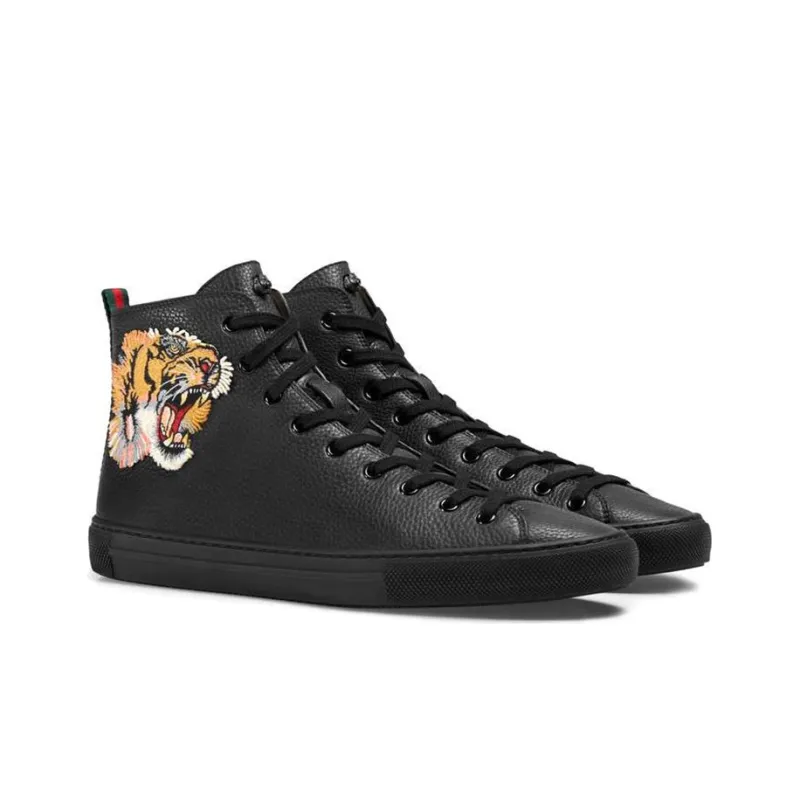 GUCCI Leather High 'Tiger'-2