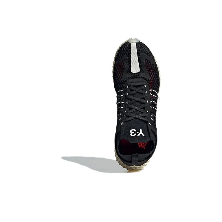 Adidas Y 3 Runner 4D Core Black White-4