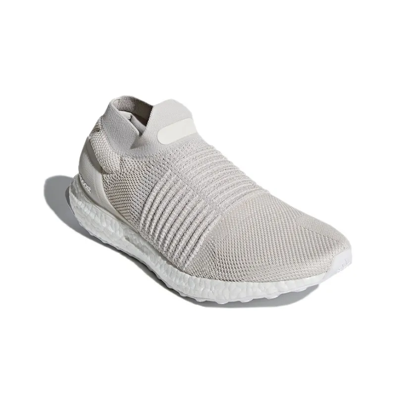 Adidas Ultra Boost Laceless Mid Chalk Pearl-2