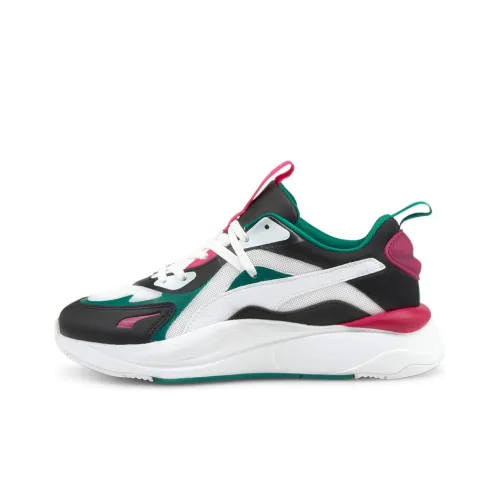 PUMA Rs-Curve Running Shoes Women's Low-Top White/Green/Black/Red