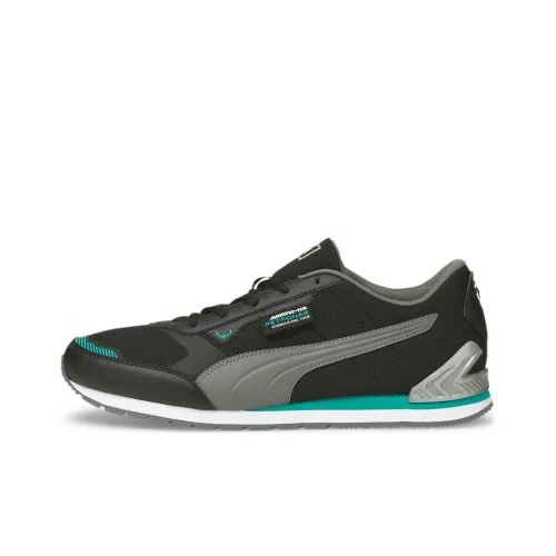 PUMA Mercedes F1 Running Shoes Unisex Low-Top Black/Grey/White