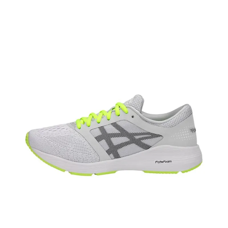 Asics Roadhawk Ff Durable Breathable Low-Top Running Shoes Women's Gray-0