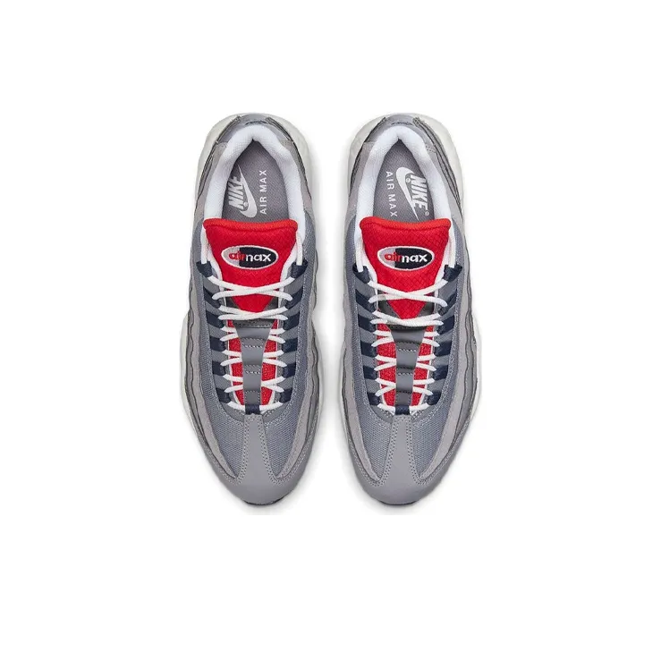 Nike Air Max 95 Grey Navy Crimson-3