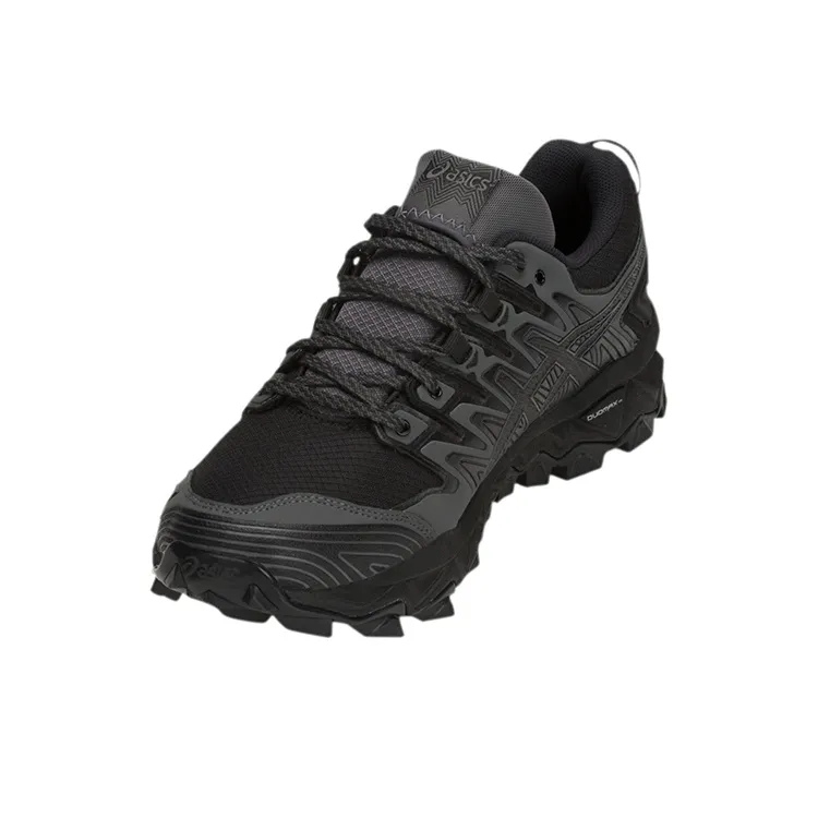 Asics GEL-FujiTrabuco 7 G-TX Wear-Resistant Low-Top Running Shoes Men's Black-2
