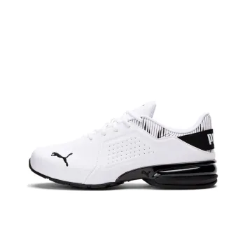 PUMA Viz Runner Graphic Running Shoes Men Low-Top White/Black