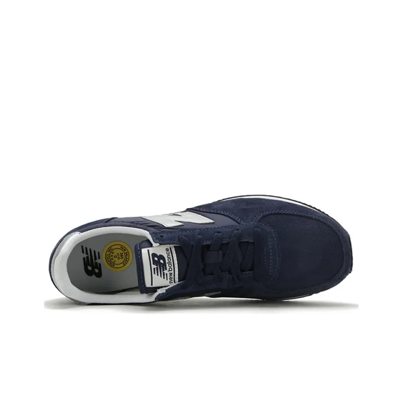 New Balance NB 220 Anti Slip And Wear Resistant Breathable Low Top Marathon Running Shoes Unisex Navy Blue-1