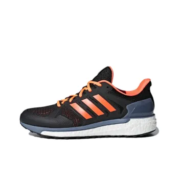 Adidas Supernova Series Running Shoes Men Low-Top Black/Orange
