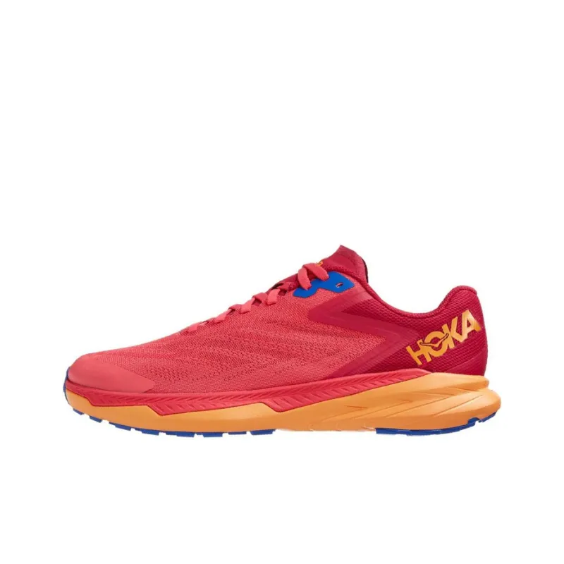 HOKA ONE ONE ZINAL Running Shoes Women's Low-Top Red-0