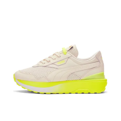 Puma Women's Cruise Rider 'Eggnog Yellow Alert'