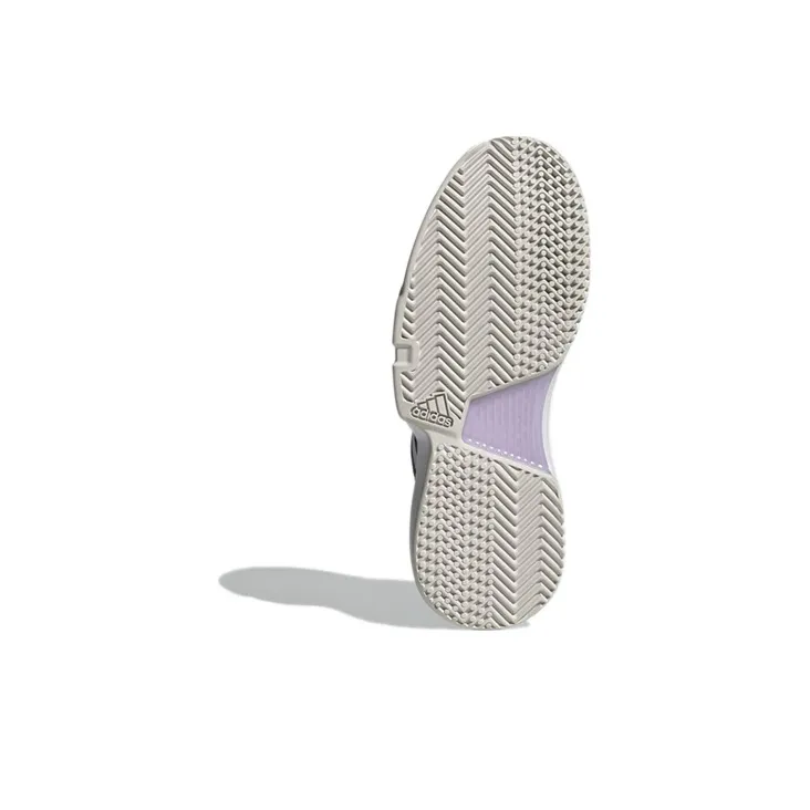 Adidas CourtJam Bounce Grey Purple Tint Women's-5