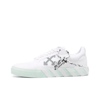 OFF WHITE Vulc Low Eco Canvas White Mint Green
