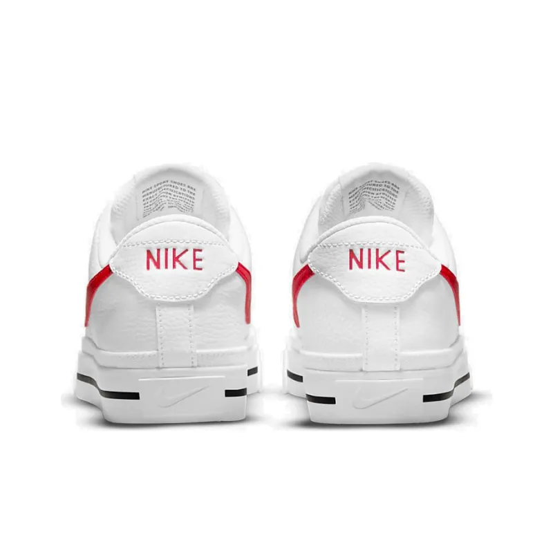 Nike Court Legacy 'White University Red' Women's-4