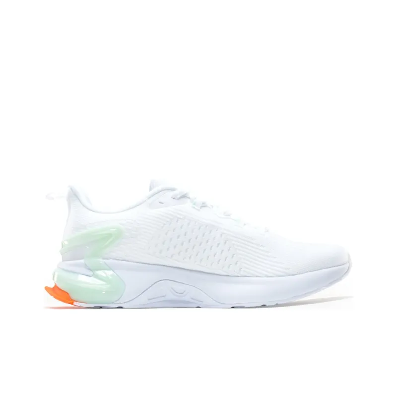 PEAK Porcelain Shadow Cushioned Slip Resistant Abrasion Resistant Low Top Casual Running Shoes Men's White Light Green-1