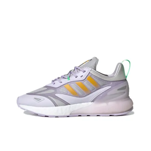 Adidas ZX 2K Boost 2.0 Purple Tint Semi Solar Gold Matte Silver Women's