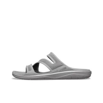 Crocs Swiftwater Slide Slippers Women's Gray