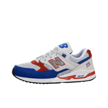 New Balance 530 Series Wear resistant Non Slip Low Tops Casual White Blue