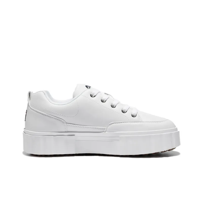FILA Skateboard Shoes Unisex White Korean Style-1