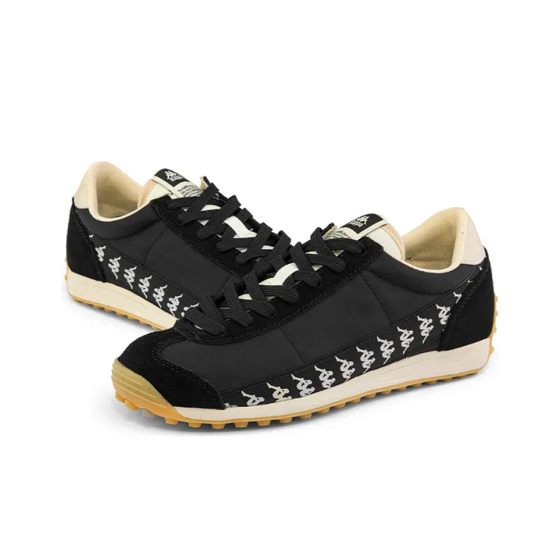 Kappa Coverage Low Top Casual Running Shoes Unisex Black-3
