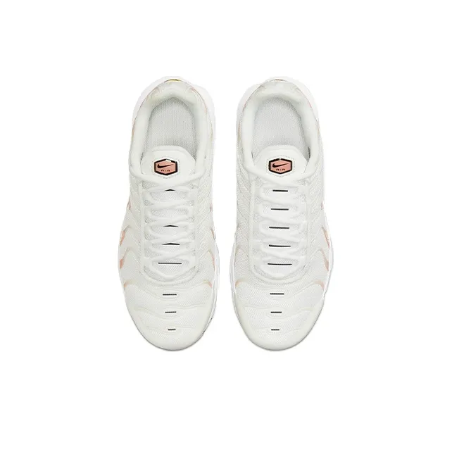 Nike Air Max Plus Low Top Kids' Running Shoes White Teenagers-3