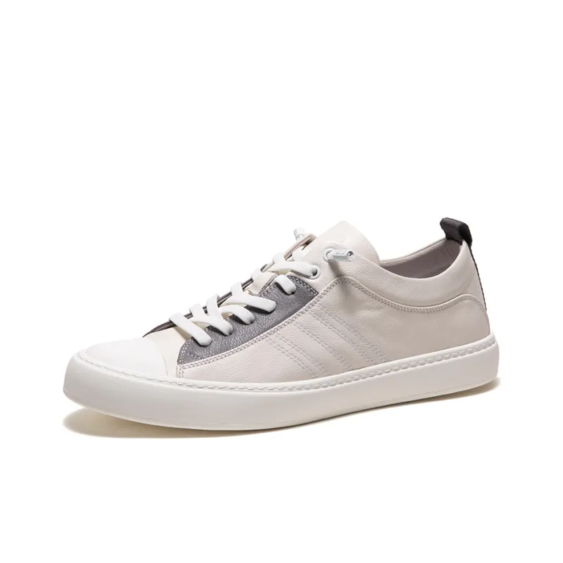 Anthony Miles Stylish Skateboarding Shoes Men's White-1