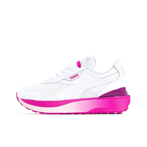 PUMA Cruise Rider Running Shoes Women's Low-Top White/Purple