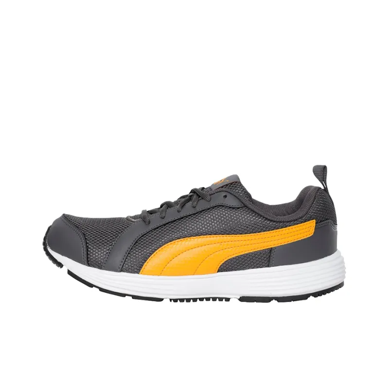 PUMA Rambo Idp Low-Top Running Shoes Men's Gray White Yellow-0