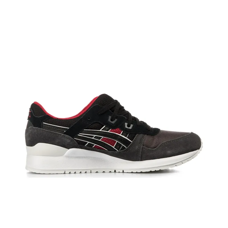 Asics Gel Lyte Iii Dark Grey Black Red White-1