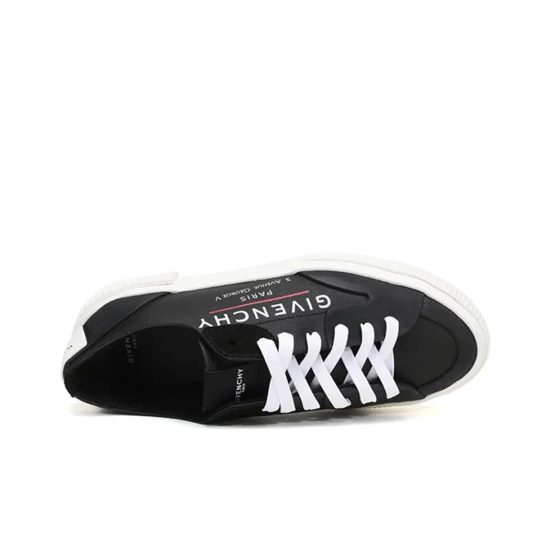 Givenchy Light Low Top Skateboard Shoes Men Black-4