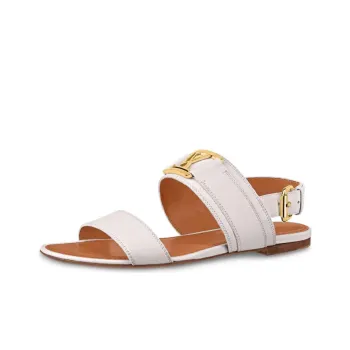 LOUIS VUITTON Horizon Flat Sandals 'White' Women's