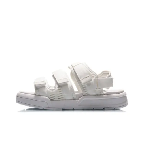 LINING Sports Fashion Collection Beach Sandals Women's Champagne White