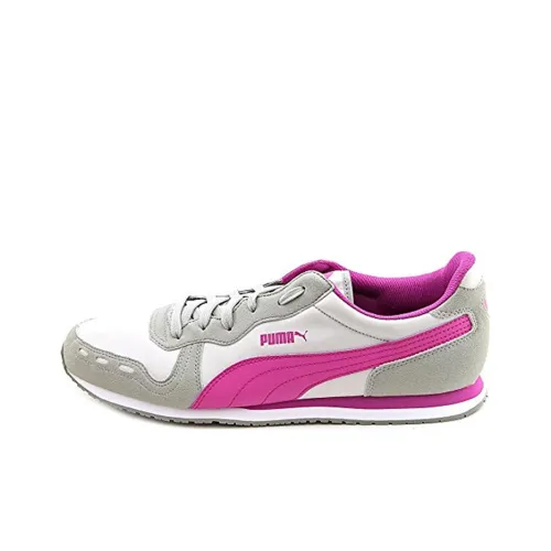 PUMA Cabana Racer Running Shoes Women's Low-Top Gray/Pink