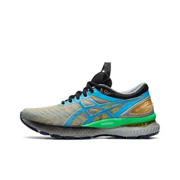 Asics FN1 S Gel Nimbus 22 Stone Grey Pure Gold Women's