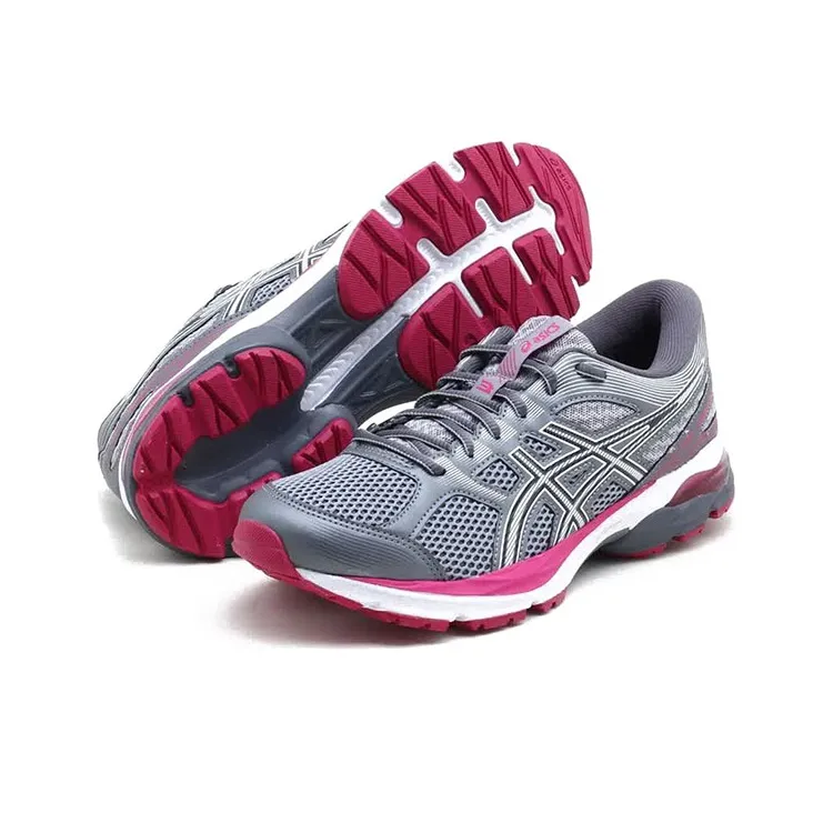 Asics Gel-Nagoya 3 Running Shoes Women's Low-Top Silver/Pink-4