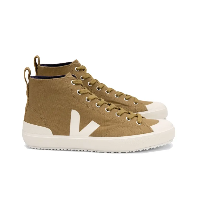 VEJA Nova Skateboard Shoes Unisex High-Top Brown-2