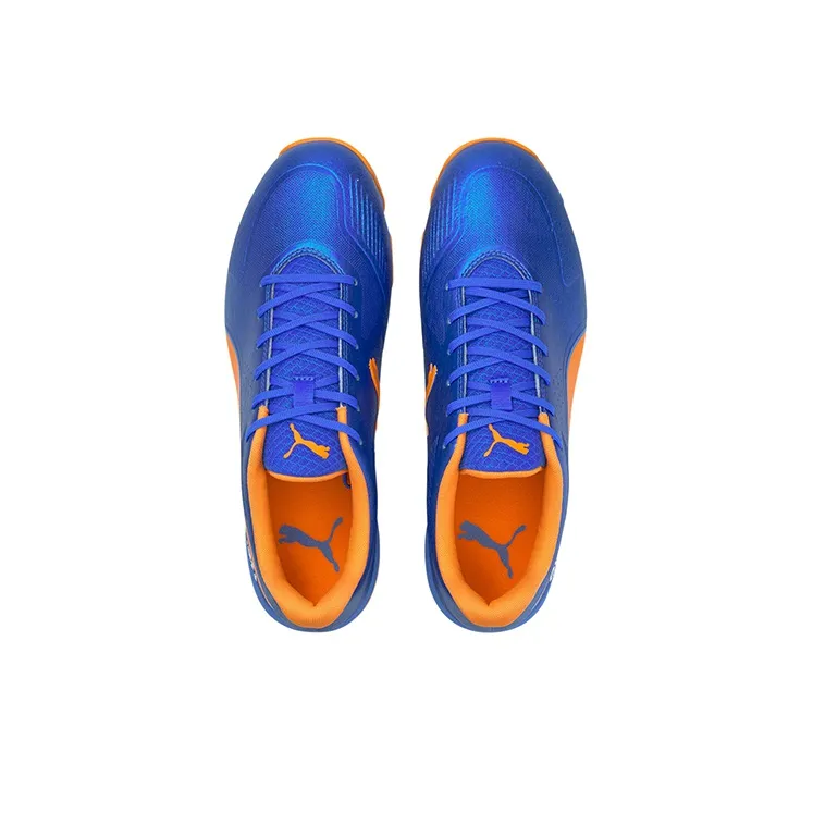 One8 x PUMA One8 Virat Kohli FH Rubber Anti-Slip And Wear-Resistant Lightweight Low-Top Running Shoes Men's Blue Orange-2