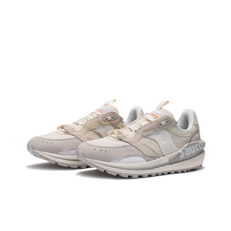 Saucony Jazz Low Top Running Shoes Women's Ecru-2