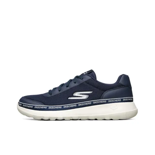 Skechers GO WALK Max Running Shoes Men Low-Top Marine Blue