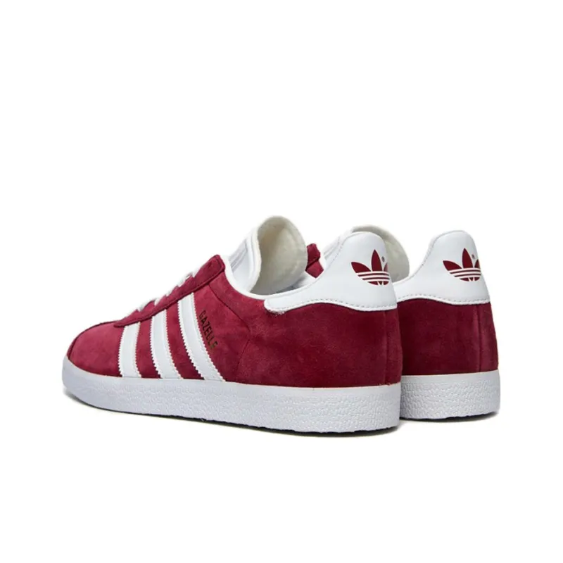 Adidas Gazelle Collegiate Burgundy White-2