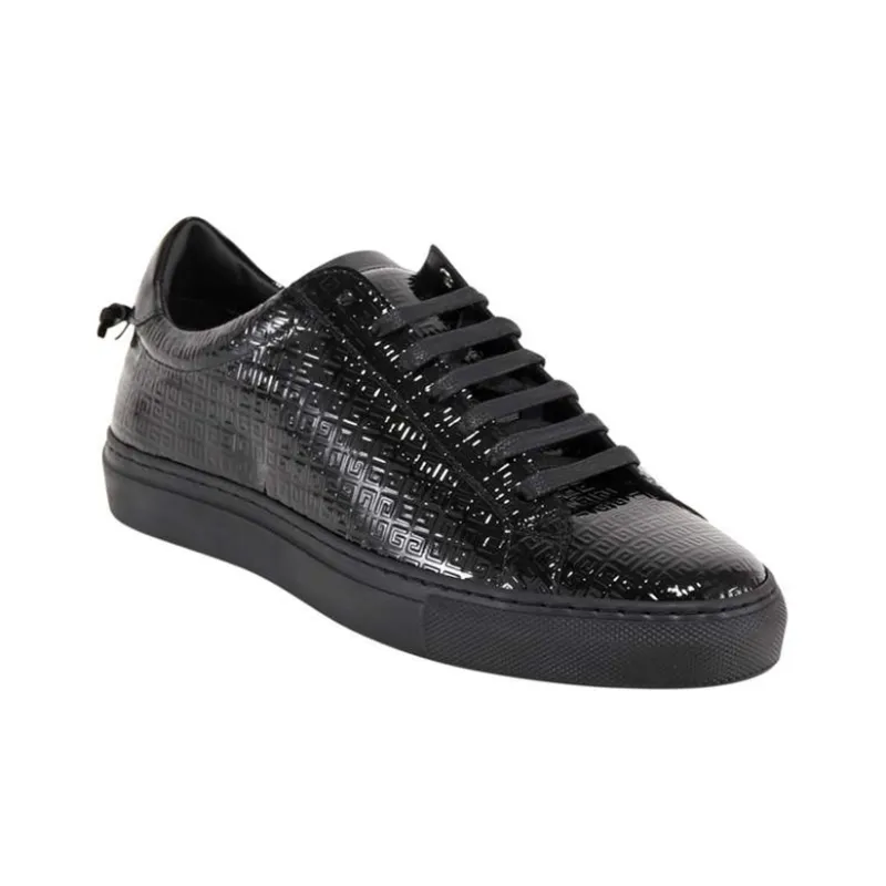 Givenchy Urban Street Low Black 4G Patent-2