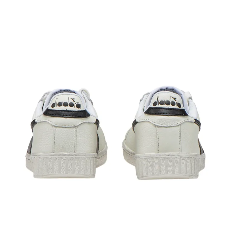 diadora Game L Low Waxed 'White Black'-2